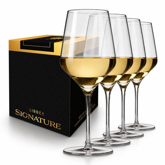 Libbey Signature Greenwich Wine Glasses, 20-Ounce, Set of 4