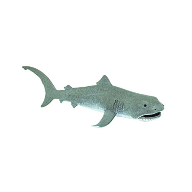 Safari Ltd Wild Safari Sealife - Tiburón de boca grande - Alimentador de filtro raro - Modelo de figura de juguete realista pintado a mano - Construcción de calidad con materiales seguros y sin BPA - Safari 095866000646
