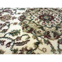 Bellagio Traditional Area Rug Runner 32 in. X 15 Ft. 10 in. Beige 401
