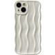 thumbnail image 2 of Caseative Patrón de ondulación de agua Marco de onda rizada suave compatible con funda para iPhone (blanco, iPhone 13 Pro Max), 2 of 4