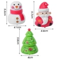 thumbnail image 3 of 1/2 Pcs Jouets de Noël pour Enfants Mini Inertie à Rétrofriction Bonhomme de Neige Père Noël Modèle de Voiture Jouets Jeu Interactif Accessoires Cadeau, 3 of 6