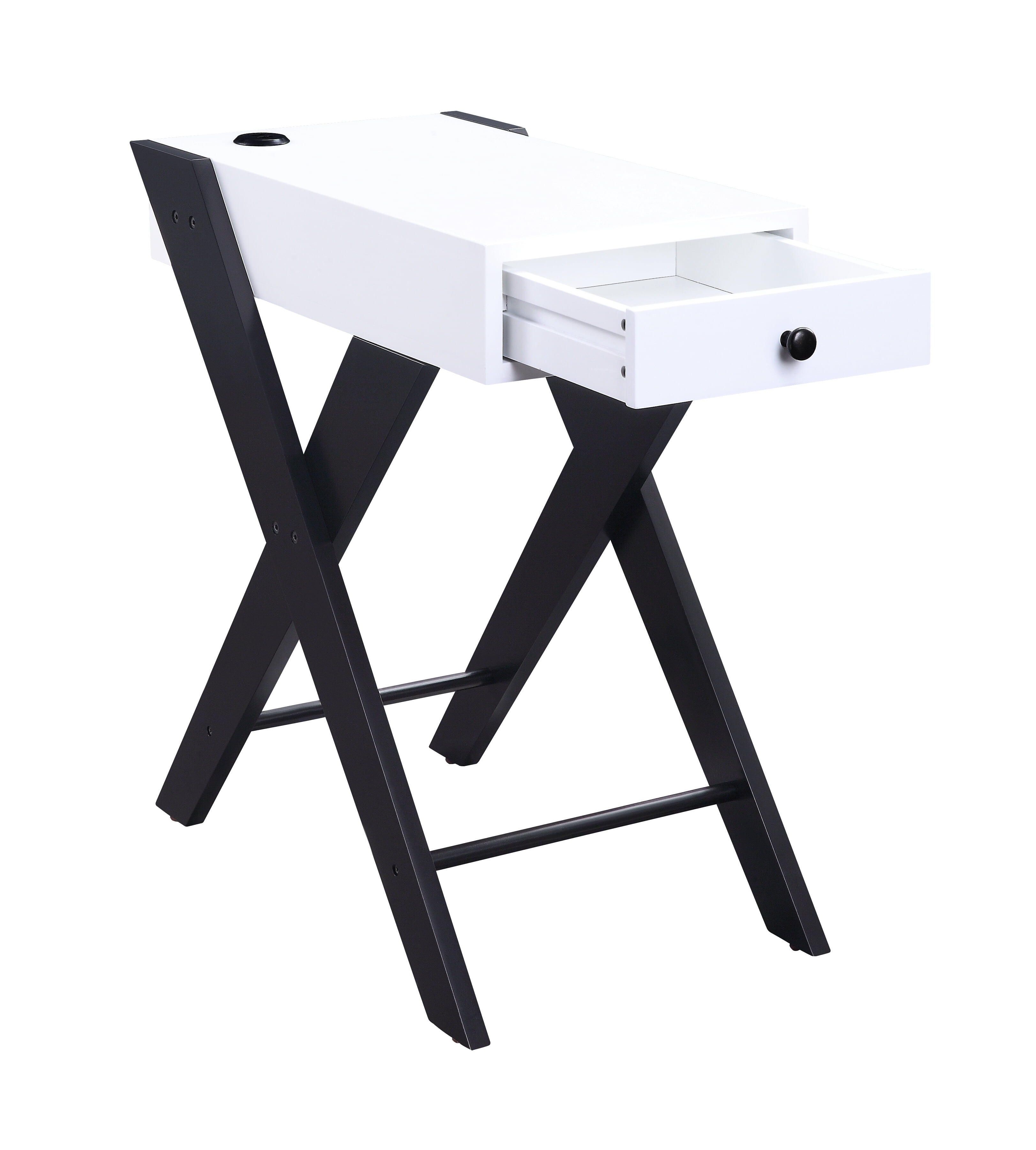 Accent Table with Built-in USB Port