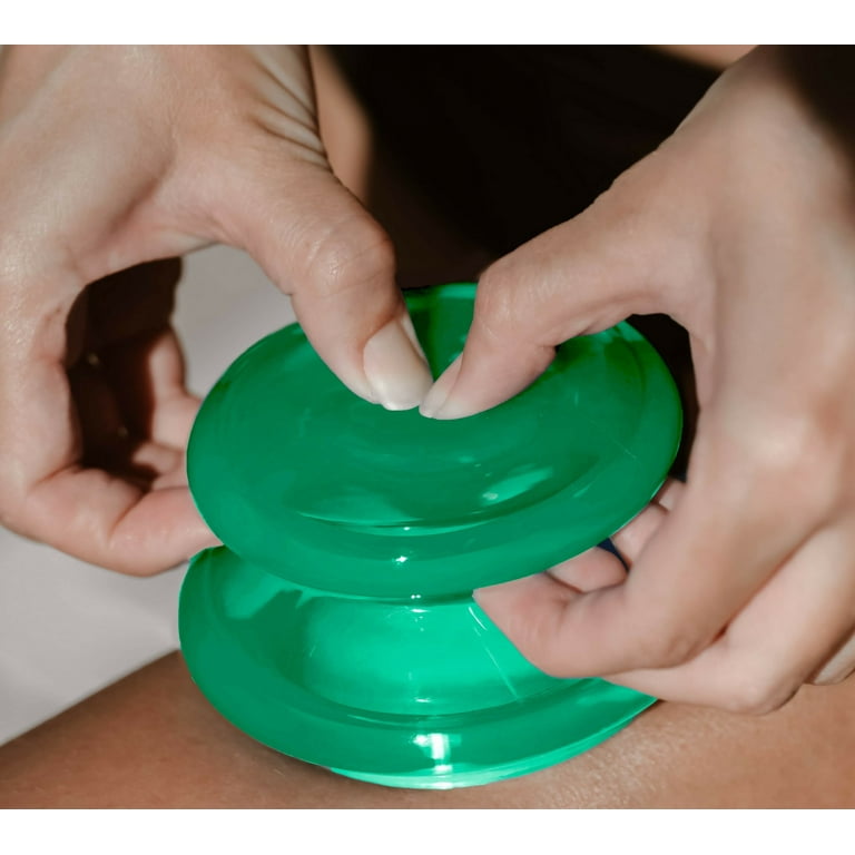 LURE Essentials Edge Cupping Set – Ultra Green Silicone Cupping