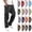 13# Black, variant on Mens Casual Cargo Pants Lightweight Outdoor Drawstring Jogger Sweatpants Gym Hiking Running Trousers with Pockets Wine 3XL