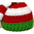 thumbnail image 2 of YEKEYI Baby Christmas Elf Long Tail Crochet Beanie Knit Hat Stocking Caps, 2 of 3