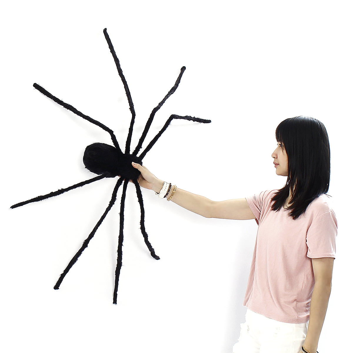 NIP HALLOWEEN SCARY GIANT LAWN SPIDER or 3 SPOOKY HANGING SPIDERS SPIDERS 