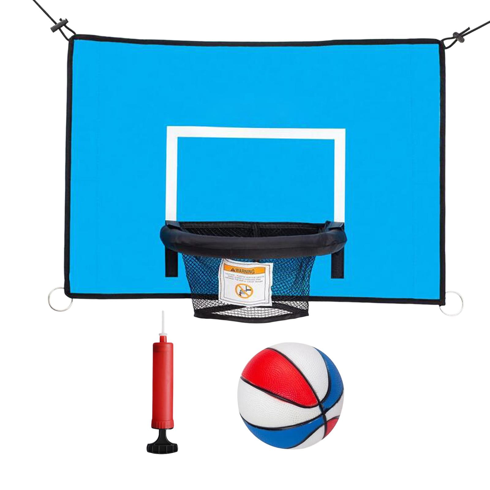 DimyFew Mini Basketball Hoop, Basketball Frame with Small Basketball Basketball Training 69cm Colored Ball