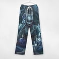 thumbnail image 6 of Dead by Daylight DBD Pajamas Pants 3D Printing Wide Leg PJ Pant Loungewear Casual Comfy Sleepwear Lounge Pants for Men WomenS, 6 of 9