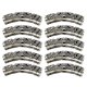 thumbnail image 1 of 10x cuentas de tubo de Metal para el cabello, cuentas para , joyería para do de cabello, decoración para el cabello K-4 Yuyangstore Cuentas de trenzas para el cabello, 1 of 8