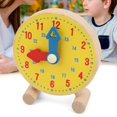 thumbnail image 2 of Domqga Numbers Clock Model Toy Wooden Clock Learning Educational Kindergarten Toy for Children,Clock Model Toy,Children Clock Model Toy, 2 of 10
