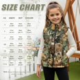 thumbnail image 7 of Pzuqiu Camo Hunting Deer Boy Outerwear Vest 9-10 Comfortable Fashion Zipper Winter Sleeveless Jacket with Pockets Casual Wind Proof Fall Outerwear Versatile Warm for Boys, 7 of 7