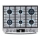 thumbnail image 2 of Estufa Mabe Piso 76 cm Inox C/Display y Grill Eléctrico EMH7613DATSS0, 2 of 4