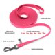 thumbnail image 2 of Wolfone Correa Larga Impermeable para Perro de 40 Ft para Entrenamiento y Llamada Al Aire Libre (Rosa), 2 of 7