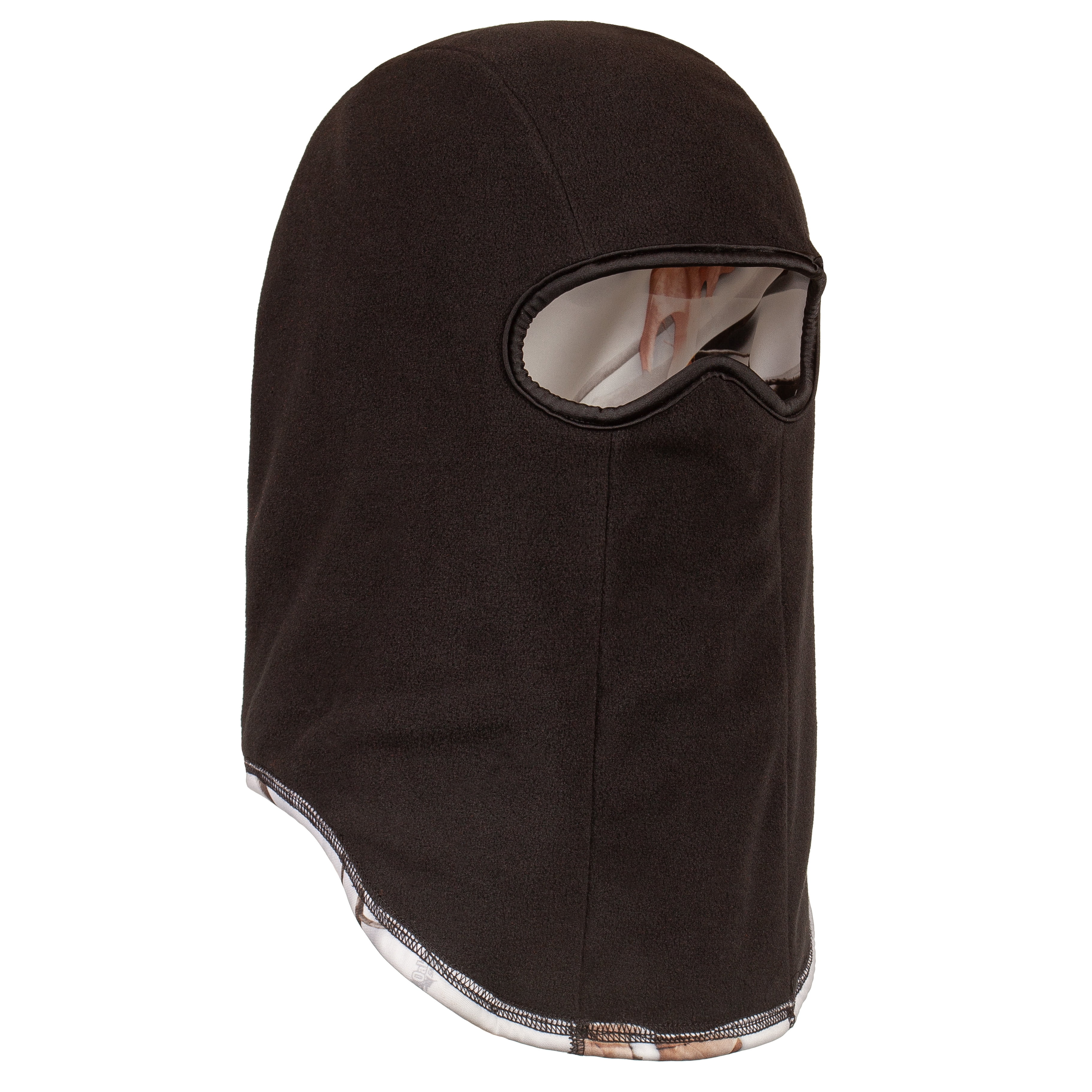 Men’s Rawline Lined, Performance Fleece Reversible Balaclava (Snow Camo Brown)