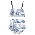 thumbnail image 5 of Qiopertar Liquidation à Moins de 5$ Maillot de Bain Rétro Multicolore à Imprimé pour Femmes jusqu'à 90 % de Réduction, 5 of 5