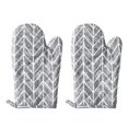thumbnail image 2 of 2pc Oven Gloves Grill Gloves Slippery Cooking Gloves For Cooking Baking Grilling, 2 of 4