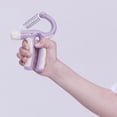 thumbnail image 1 of Fortalecedor de agarre de mano para niños, manijas resistentes ajustables, pinzas de mano antideslizantes violeta blanco Cola Fortalecedor de agarre, 1 of 8