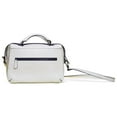 thumbnail image 5 of Ferwind Women's Uptown Satchel Kitty Face Eyes Snout Hardware Cream, 5 of 5