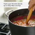 thumbnail image 4 of Kitchen Aid Hard Anodized 7.6L Stock Pot, 4 of 5