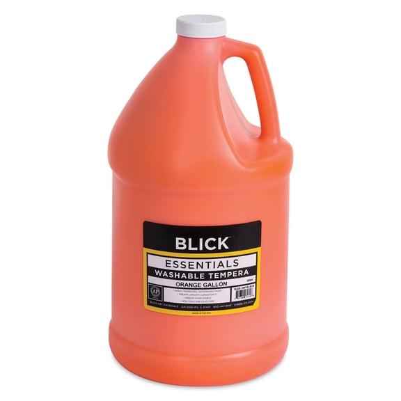 Blick Washable Tempera Paint - Orange, Gallon