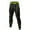 Black & Green, variant on Hazel Tech-Men's Compression Pants Cool Dry Running Workout Active Tights Leggings