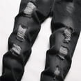 thumbnail image 5 of LIIPEE Boys Ripped Jeans Pants Summer Casual Slim Fit Denim Pants With Pockets Child Soft Sweatpants,Black,3-4 Years, 5 of 9