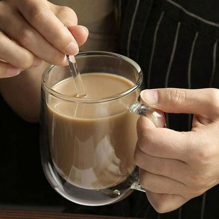 No Coffee No Talkie Mug 12 oz | Coffee Mug | Clear Glass Mug | Glass Cup 