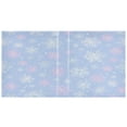 thumbnail image 2 of 3 Ring Binder 1.5 inch Round Rings with Interior Pockets Binders Organizer Office School 1Pack Pale Blue Snowflakes Pattern, 2 of 10