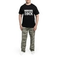 thumbnail image 5 of CafePress - Nurses Rock Men's Dark Pajamas - Men's Dark Loose Fit Cotton Pajama Set, 5 of 7