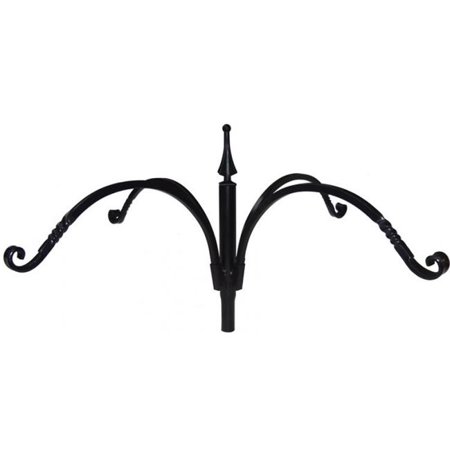 Erva Lmquad 4 Arm Topper Twisted Wrought Iron Pole Sold