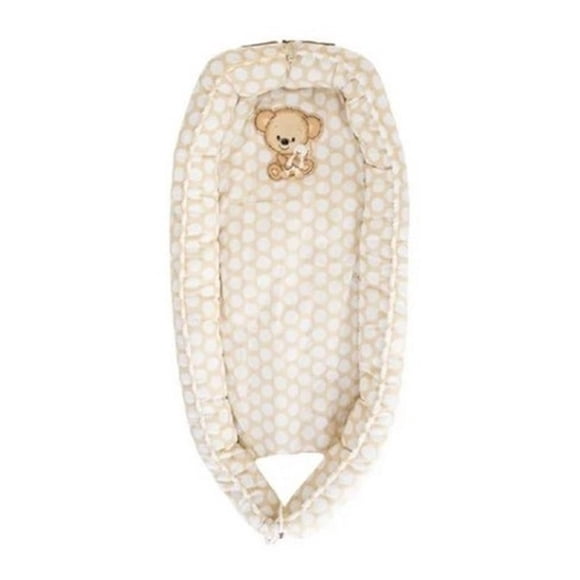 Camita Portátil Unisex 0-9 Meses Chiqui Mundo Teddy Bear Chiqui Mundo Teddy bear; nido; portátil