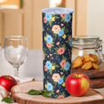 thumbnail image 2 of Pioneer Flower Floral Print Pattern 20oz Skinny Tumbler with Straw & Lid, Double Wall Vacuum Insulated Cup, Leak-Proof, Cup Holder Friendly, Hot 6H Cold 12H, 2 of 6