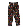thumbnail image 4 of Haiem Monster Truck Women's Pajama Pants Ultra Lightweight Pjs Bottoms Sleepwear Bottom Pants With Pocket Drawstring-Large, 4 of 7