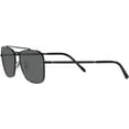 thumbnail image 3 of Ray Ban New Caravan Dark Gray Rectangular Unisex Sunglasses RB3636 002/B1 58, 3 of 10