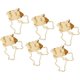 thumbnail image 1 of Clips Office Essential Stationery Long Tail Hollow Multipurpose Home Office Clips Small Creative Design Extended Length for Extra Fastener 100Pcs Set, 1 of 5