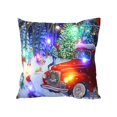 thumbnail image 2 of Christmas LED Pillows Holiday Gifts LED Pillows That Can Flash Or Stay On Two Mode Switching Printed Sofa Pillows Cushions Pillowcases, 2 of 6