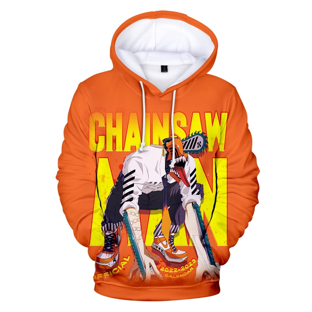 Sweat à Capuche Anime Chainsaw Man Reze - Style Y2K, Streetwear | Coton Élastique, Confortable | Pour Homme, Décontracté, Hiver - 9