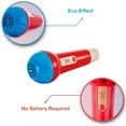 thumbnail image 3 of Hape: Mighty Echo Microphone - Red & Blue - Voice Amplifying & Singing Toy, Battery Free, Echo Effect, Music Instrument, Toddler & Kids Age 1+, 3 of 11