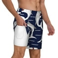 thumbnail image 3 of Gaeub Angry Shark Mens Swim Trunks Stretch Beach Shorts Quick Dry for Men Swim Shorts Swimwear with Pockets- 3X-Large, 3 of 9