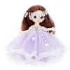 1:12 Real artificial baby Doll Girls Dress Eyes Kids Gift