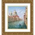 thumbnail image 1 of Alighieri, Giovanni 15x17 Gold Ornate Wood Framed with Double Matting Museum Art Print Titled - Venice VIII, 1 of 4
