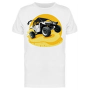 Off-Road Atv Buggy Rides On Sand T-Shirt Men -Image by Shutterstock, Male 3X-Large