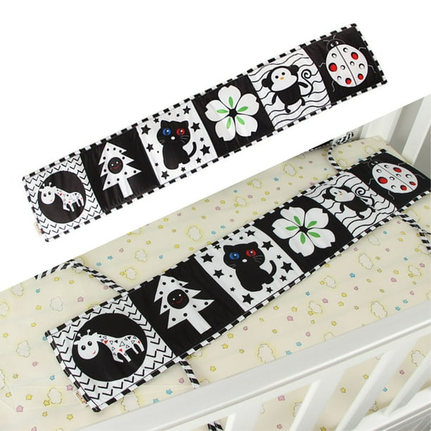 Libro Suave De Alto Contraste Jadeshay Blanco Y Negro Para Bebés 0 A 6 Meses