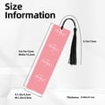thumbnail image 3 of Kdxio Happy Mother's Day Print Metal Tassel Bookmarks,Perfect Gift for Art Lovers and Bookworms Metal Bookmarks for Women, 3 of 8