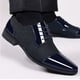 thumbnail image 2 of Zapatos de cuero para hombre, de negocios, informales, de primavera y otoño, transpirables, resistentes al desgaste, 2 of 5