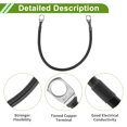 thumbnail image 4 of Universal 3/8" Lug 8 AWG Battery Inverter Cable Black 1FT Battery Cable Tinned Copper 1 Pc, 4 of 7