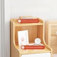 thumbnail image 4 of Mini mesita de noche de madera, cajón de lujo, mesitas de noche para sala de estar, simplicidad moderna, mesas de noche de almacenamiento estrechas, muebles para el hogar, 4 of 4