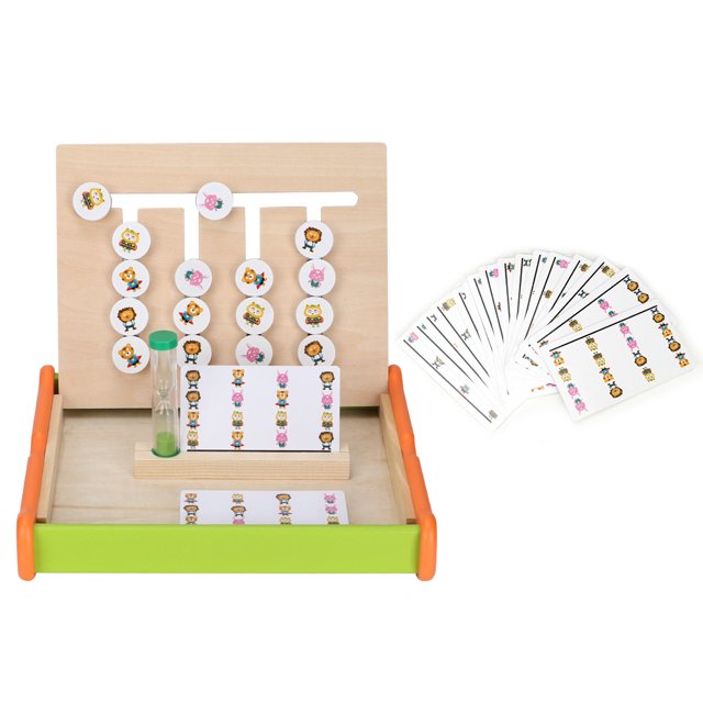 Juguete de entrenamiento de razonamiento, juego de combinación de juguetes para niños con colores de animales para niños, lo mejor de la línea