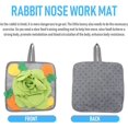 thumbnail image 4 of Rabbit Foraging Mat Polar Fleece Washable Pet Snuffle Pad Funny Interactive Nosework Feeding Mat for Bunny Rabbits Guinea Pigs, 4 of 8