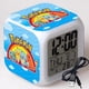thumbnail image 2 of Reloj despertador Pokemon Go con luz nocturna, reloj despertador cambiante de colores con luz de Flash LED, modelo de Pikachu, juguete para niños, regalo para estudiantes, caliente, 2 of 4